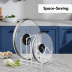 Poeland Kitchen Pot Lid Organizer, Pan Rack - Image 2