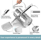 Pleafind Stainless Steel Cooking Utensils Set, Nonstick Kitchen Tools Set - Image 3