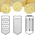 Cheese Grater, Sopito 3 Packs Stainless Steel Lemon Zester Grater - Image 3