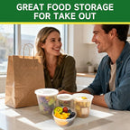 Dealusy 50 Set 16 oz Deli Containers - Image 7