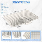 Dish Drying Mat for Kitchen Counter, - Image 2