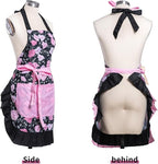 Lovely Flower Pattern Retro Aprons - Image 2
