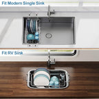 GSlife Small Over the Sink Dish Drying Rack - Image 9