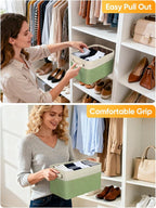 BALEINE 2 Pack Fabric Closet Storage Bins - Image 5