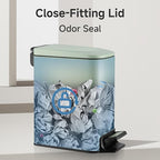 TIPGO Slim Bathroom Trash Can - Image 6