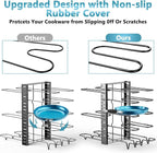 ORDORA Pots and Pans Organizer for Cabinet 16.61 Height, 8 Tier Pot Organizers - Image 2