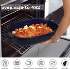 6 Quart Large Rectangular Baking Dish, 16x11 Inches Ceramic Baking Pan - Image 5