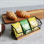 WILDMOS Tea Bag Organizer, Iron Wire Basket - Image 2