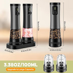 Electric Salt and Pepper Grinder Set - Image 5