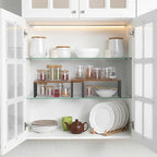 NEX Cabinet Organizer Shelf, Spice Rack, Stackable Kitchen Shelves Organizer - Image 2
