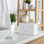 Paper Towel Dispenser Countertop, Wooden Bathroom Paper Towel Holder, - Image 5