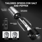 ThermoMaven Upgraded Larger Capacity Electric Salt and Pepper Grinder Set - Image 7