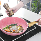 Frying Pan Nonstick Set, Non Stick Fry Pan Set PFOA-Free Omelet Pan, Toxin-Free - Image 7