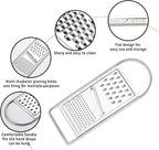 Graters for Kitchen, Cheese Grater Handheld Hand, Mini Cheese Grater Stainless - Image 3