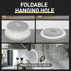 CasaCulina Collapsible Microwave Splatter Cover, Vented Microwave Lid - Image 3