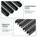 MECCANIXITY 120Pcs Slotted Split Roll Pins 4/25 Inch Dia. 6/25 Inch Length - Image 3