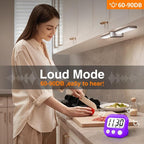 6 Pack Digital Kitchen Timer for Cooking Big Digits Loud Alarm Magnetic Backing - Image 3