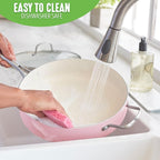 GreenLife Artisan Healthy Ceramic Nonstick, 5QT Saute Pan Jumbo Cooker - Image 7