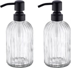Matte Black Dish Kitchen Soap Dispenser, Bathroom Liquid Soap Dispenser by LEETCPHOME