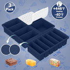 3-Pack Silicone Freezer Trays - Image 6