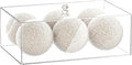 Dryer Ball Holder for Laundry Room, Acrylic Dishwasher Pods Container by SUBEKYU