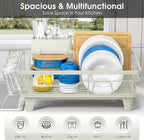 Urackify Dish Drying Rack for Kitchen Counter, Sink Dish Rack - Image 5