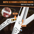 Huusk Heavy Duty Poultry Scissors - Image 4