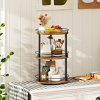 YATINEY 3-Tier Lazy Susan Organizer, Rotating Spice Rack, Spinning Organizer - Image 8