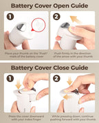 SIMPLETASTE Milk Frother Handheld Electric Foam Maker, Drink Mixer - Image 5