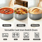 Enameled Cast Iron Dutch Oven - Image 8