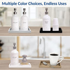 Spacewiser Countertop and Vanity Tray – Small 7.7" Silicone Soap Dispenser Trays - Image 9