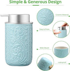 12OZ/350ML Ceramic Foaming Soap Dispenser Empty Hand Soap Dispenser Refillable - Image 5