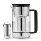 Aarke Purifier - Premium Glass and Stainless Steel Water Filter Pitcher by aarke