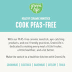 GreenLife Soft Grip 16 Piece Cookware Set, Non-Toxic PFAS-Free Ceramic Nonstick - Image 9