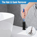 3PCS Drain Brush Set with Refrigerator Coil Cleaning Brush, Bathroom Drains & - Image 3