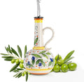 18 oz Ceramic Olive Oil Dispenser Bottle by Gnlnkn