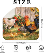 Dish Drying Mat Drainer Pads - Image 4