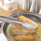 304 Stainless Steel Kitchen Cooking Tongs - Image 8