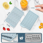 WIBIMEN Mini Ice Cube Trays, 0.55” Tiny Pebble Ice - Image 5