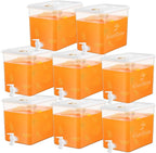 Domensi 8 Pack 2 Gallon Drink Dispenser by Domensi