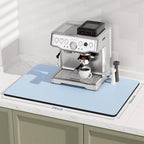 Rnivvi Coffee Mat, Hide Stain Rubber Backed Absorbent Dish Drying Pad - Image 2