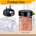 Mimorou 30 Pack Plastic Spice Jars - Image 2