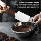 High Heat Resistant Silicone Spatulas, 13-1/2" Commercial Spatula 500°F - Image 4