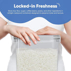 Chef's Path Extra Large Tall Airtight Food Storage Containers, Airtight Food - Image 3