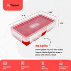 IceTopper Ice Cube Tray with 2 Attached Lids - Image 6