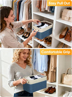 BALEINE 2 Pack Fabric Closet Storage Bins - Image 5