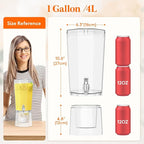 Lifewit 1 Gallon Drink Dispenser - Image 2