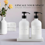 Glass Soap Dispenser Set of 2 - Image 2