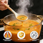 Silicone Cooking Utensil Set, Nonstick Kitchen Utensils 446°F Heat-Resistant - Image 4