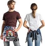 Server Apron with 3 Pockets, Waterproof Oil Waitress Waiter Half Apron - Image 3